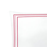 400TC Cotton Classic Embroidery Sateen Solid Duvet Cover Set