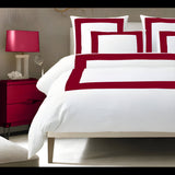 400TC Cotton Sateen Border Frame Duvet Cover Set