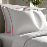 400TC Double Embroidery Sateen Cotton Euro Sham