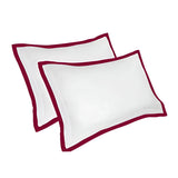 400TC Cotton Edge Border Embroidery Pillow Sham