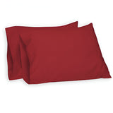 400TC Sateen Cotton Solid Pillowcases (Set Of 2)