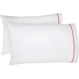 400TC Single Embroidery Cotton Sateen Pillowcases (Set Of 2)