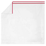 400TC Embroidery & Border Cotton Sateen Solid Top Sheet