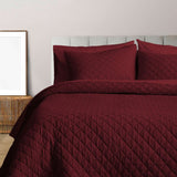 Diamond Knitted Cotton Coverlet