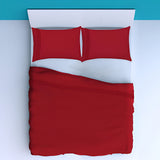 400TC Luxurious Triple Embroidery Sateen Solid Cotton Sheet Set