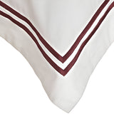 400TC Double Embroidery Sateen Cotton Pillow Sham