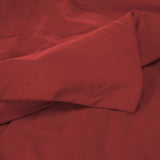 400TC Cotton Luxurious Single Embroidery Sateen Solid Duvet Cover Set