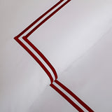 400TC Double Embroidery Sateen Cotton Euro Sham