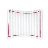 400TC Cotton Single Edge Embroidery Sateen Stripe Duvet Cover Set