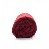 400TC Sateen Solid Cotton Round Duvet Cover Set