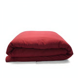 400TC Cotton Sateen Solid Duvet Cover Set