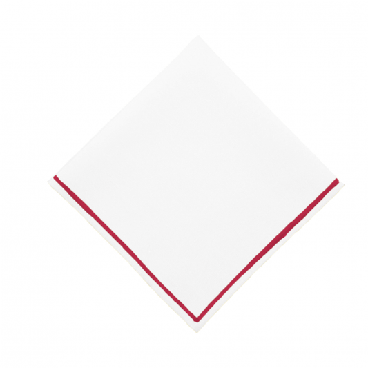 Edge Border Napkins (Set Of 4)