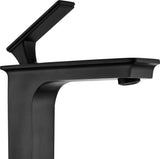 ANZZI Saunter High Arc Single Hole Faucet (8.75" H), 1.2 GPM WaterSense Certified, Rhino Alloy Solid Brass, for Vessel Sinks, Various Finishes