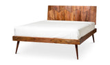 O2 Queen Bed Dark Brown