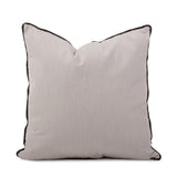 24 x 24 Outdoor Pillow with Dec Cord- Seascape Sand- Poly Insert