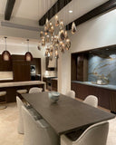 Glace Mirror 30-Light Linear Multi-Drop Pendant