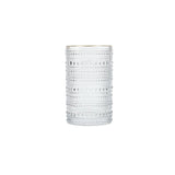 Jupiter Clear Gold Rimmed Iced Beverage 13oz