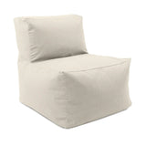 Outdoor Pouf Chair Cover- Driftwood Natural