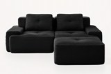 CORDELIA 82" Loveseat with 1 Ottoman