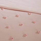 Pom-Pom 7-Piece Comforter or Duvet Cover Set, Pink