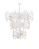 Bismarkia Large White Chandelier
