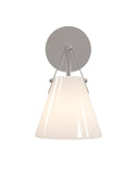 Bronwen Nickel Bath Wall Sconce