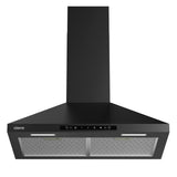 CIARRA 30 Inch Wall Mount Range Hood with Wave Gesture Control, 650 CFM Powerful Ventilation, Touch Control, LED Lighting CAB75206-N-OW
