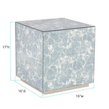 Paxton Mirrored Side Table