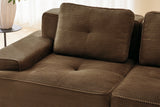 CORDELIA 153" 4-Seater Sofa with 1 Ottoman
