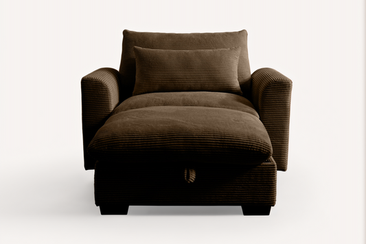 PERTH 51" Single Sofa with 1 Ottoman