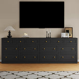 7 Drawer Dresser, 47'' Wide Modern Chest of Drawers
