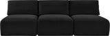 Shaggy - 3 Seat Modular Armless Sofa