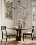 Novella Large Black Chandelier