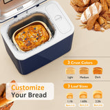 2.2lb Bread Maker Machine, 20 Programs Bread Maker