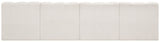 Arc - Boucle Fabric 4 Seats Modular Sofa
