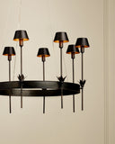Coterie Bronze Chandelier