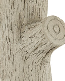 Faux Bois Large Bird Bath