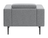 Milan Armchair Dark Gray