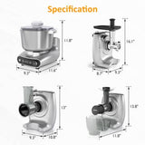 4-in-1 Multifunction Stand Mixer with Fermentation, 5.3QT