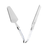 Connoisseur Laguiole Cake & Pie Server Set Pearl White