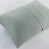 Waffle Weave Textured Duvet Cover Set, Sage Green