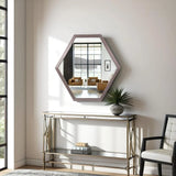 Graphite Foil Hexagonal Mirror