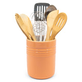Kook Ceramic Utensil Holder Crock for Kitchen