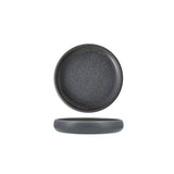 Iceland Volcanic Gray Small High Sided Plate 6"