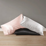 Luxury Satin 2-Piece Pillowcase Set, Blush Pink