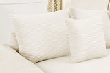 DESEO 130" 3-Seater Sofa
