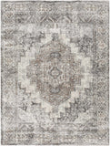Manaring Charcoal Luxe Thick Area Rug - Clearance