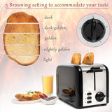 Moss & Stone 2-Slice Extra-Wide Slot Toaster