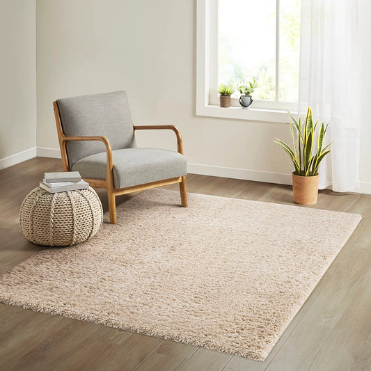 6x9/Scatter Soft Plush Shag Area Rug, Blush