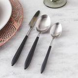Velo Black Brushed 20pc Flatware Set